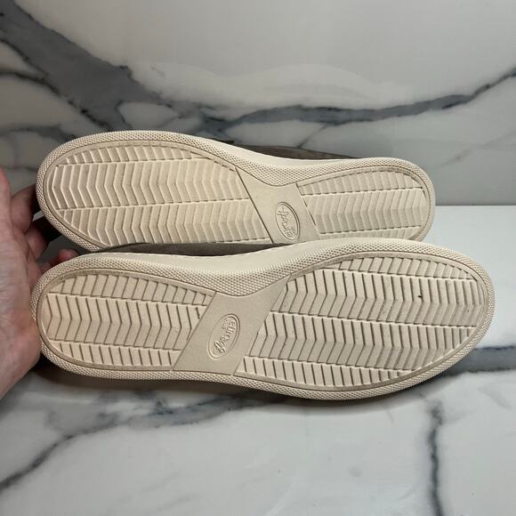 Eurosoft Women's Neutral Faux Suede Comfort Slides Mulan Mules Sz 11 EUC - Picture 6 of 6